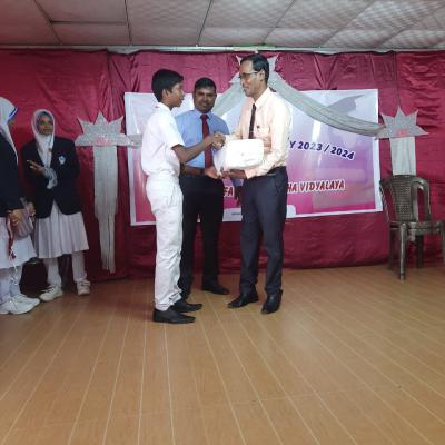 Prize giving